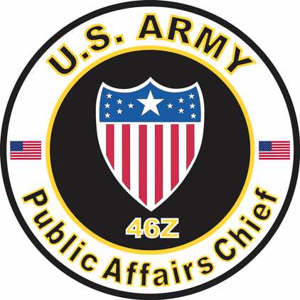 U.S. Army MOS 46Z Public Affairs Chief