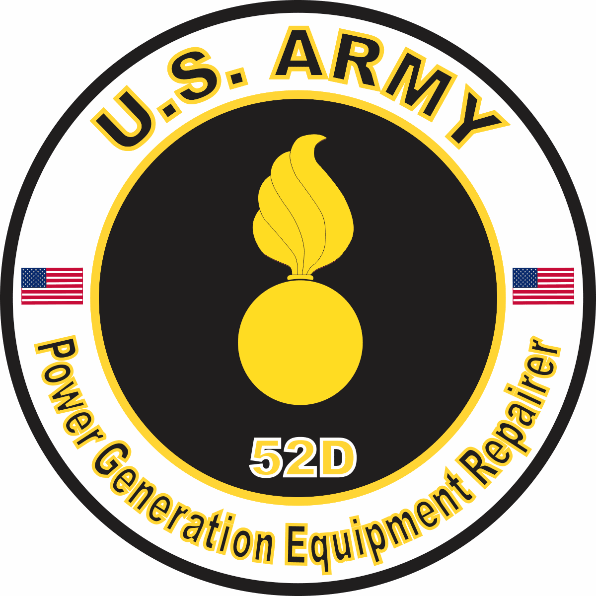 U.S. Army MOS 52D Power Generation Equipment Repairer