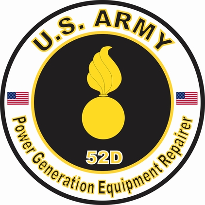 U.S. Army MOS 52D Power Generation Equipment Repairer