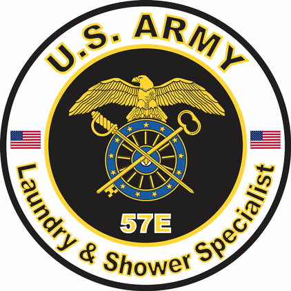 U.S. Army MOS 57E Laundry and Shower Specialist