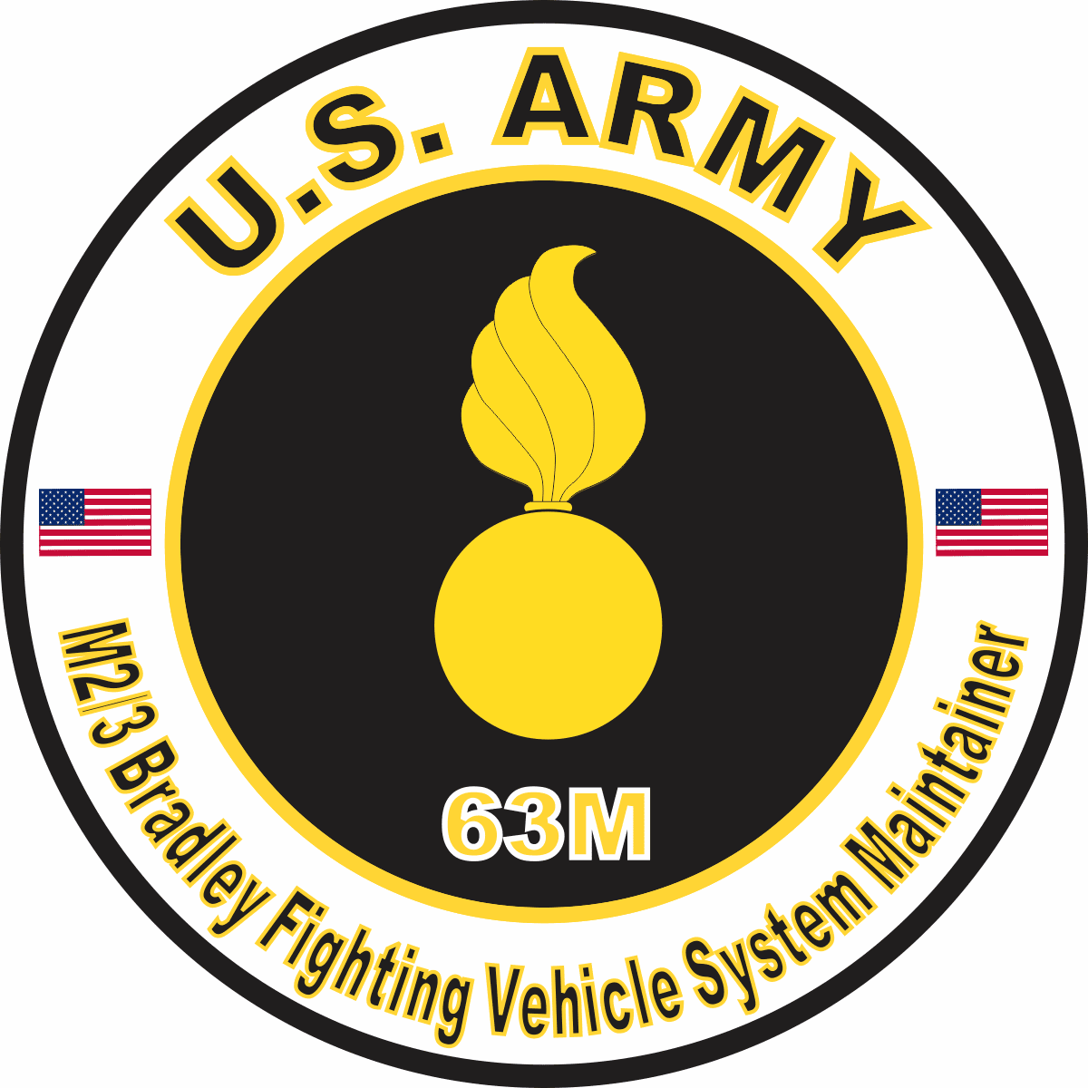 U.S. Army MOS 63M M23 Bradley Fighting Vehicle System Maintainer