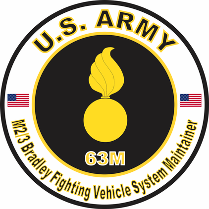 U.S. Army MOS 63M M2-3 Bradley Fighting Vehicle System Maintainer