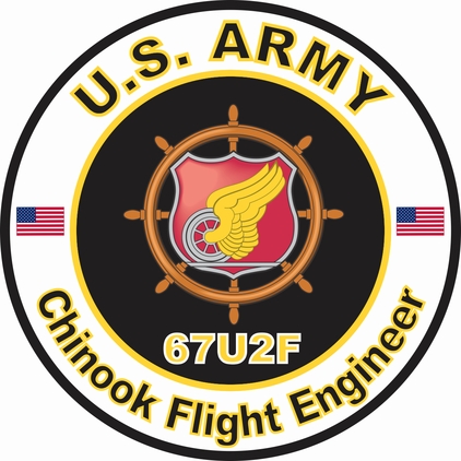 U.S. Army MOS 67U2F Chinook Flight Engineer