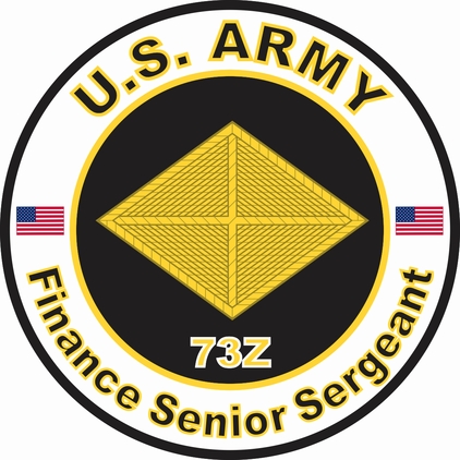 U.S. Army MOS 73Z Finance Senior Sergeant