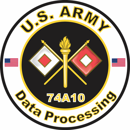 U.S. Army MOS 74A10 Data Processing