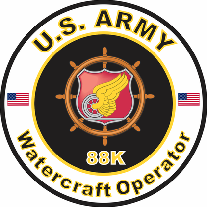U.S. Army MOS 88K Watercraft Operator