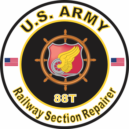 U.S. Army MOS 88T Railway Section Repairer