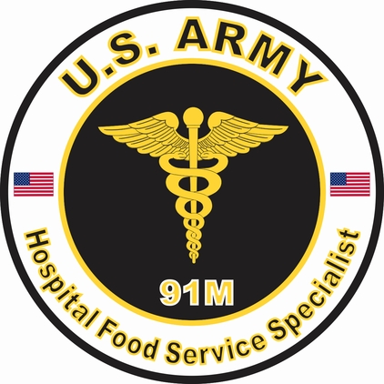 U.S. Army MOS 91M Hospital Food Service Specialist