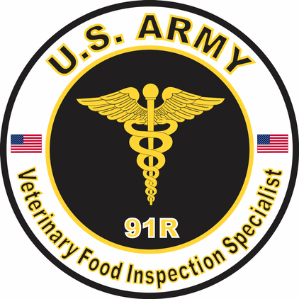 U.S. Army MOS 91R Veterinary Food Inspection Specialist
