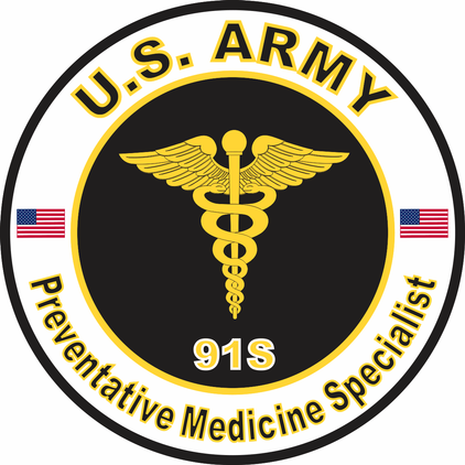 U.S. Army MOS 91S Preventative Medicine Specialist