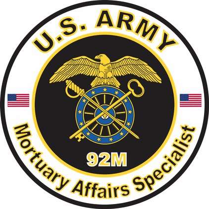 U.S. Army MOS 92M Mortuary Affairs Specialist