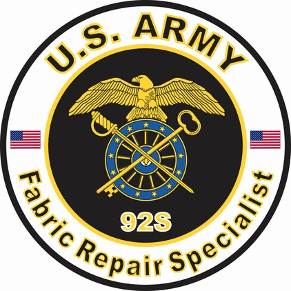 U.S. Army MOS 92S Fabric Repair Specialist