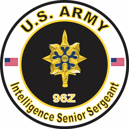 U.S. Army MOS 96Z Intelligence Senior Sergeant