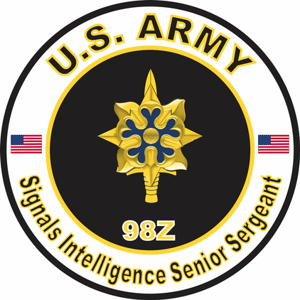 U.S. Army MOS 98Z Signals Intelligence Senior Sergeant
