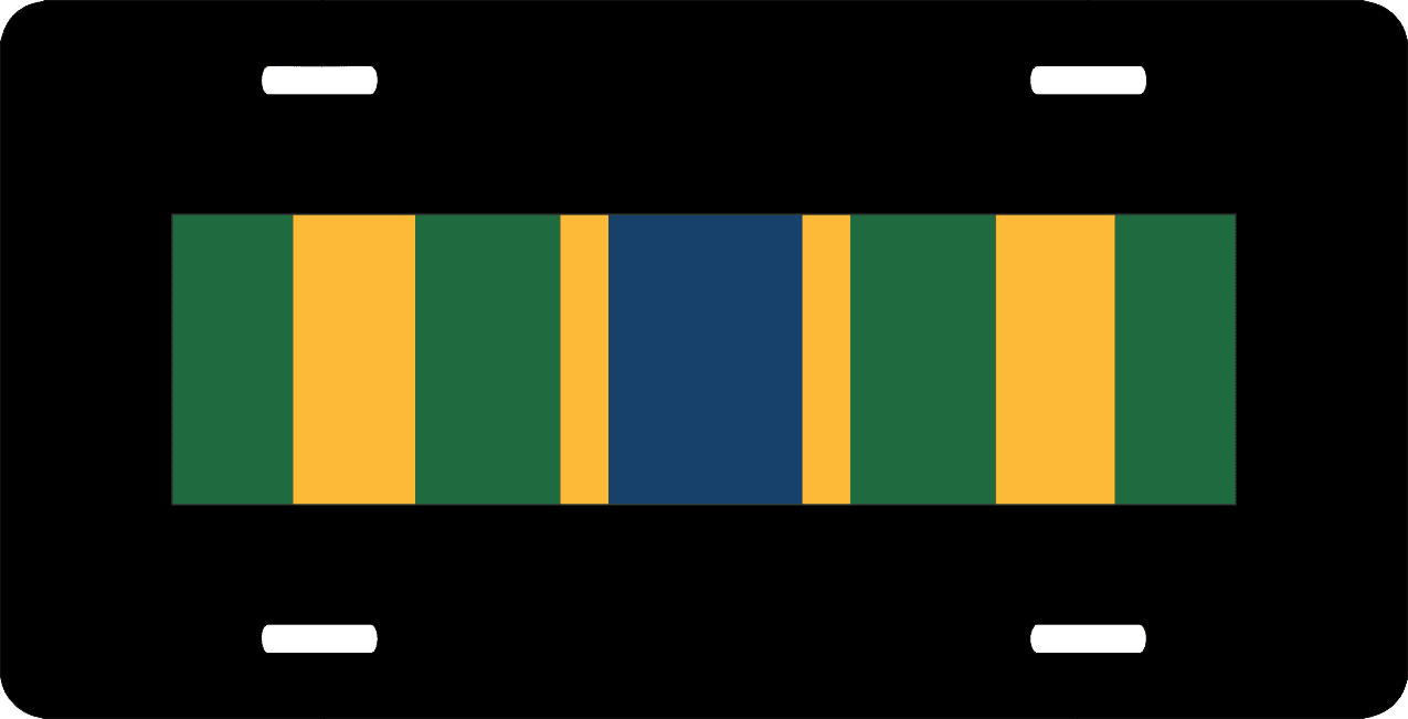 U.S. Army NCO Professional Development Ribbon License Plate