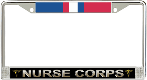 U.S. Army Nurse Corps Kosovo Veteran License Plate Frame