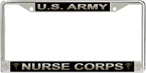 U.S. Army Nurse Corps License Plate Frame