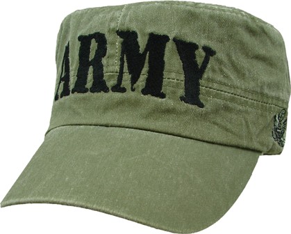 U.S. Army OD Green Flat Cap