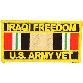 U.S. Army Operation Iraqi Freedom Service Ribbon Patch
