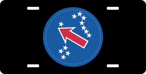 U.S. Army Pacific Command License Plate