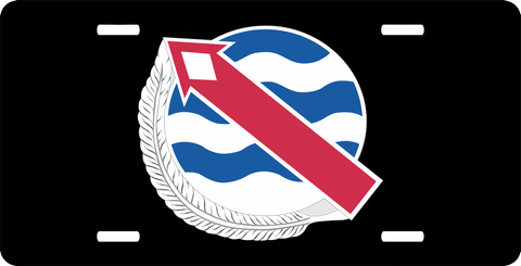 U.S. Army Pacific Command Unit Crest License Plate