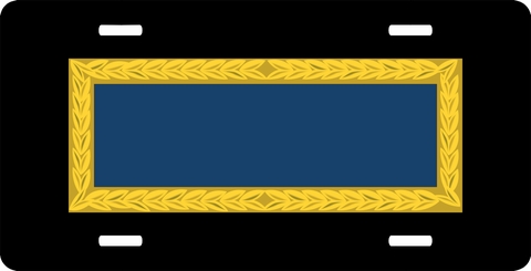 U.S. Army Presidential Unit Citation Ribbon License Plate