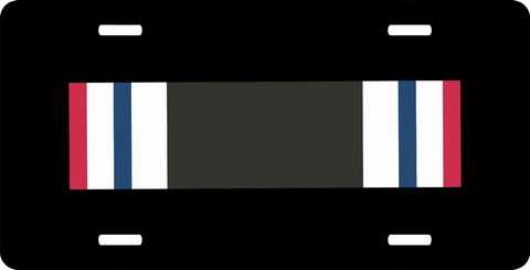 U.S. Army Prisoner Of War Medal Ribbon License Plate