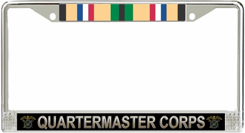 U.S. Army Quartermaster Corps Gulf War Veteran License Plate Frame