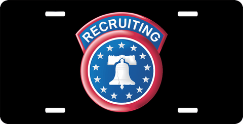 U.S. Army Recruiting Command License Plate