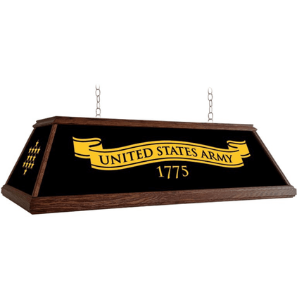 US Army: Ribbon - Premium Wood Pool Table Light