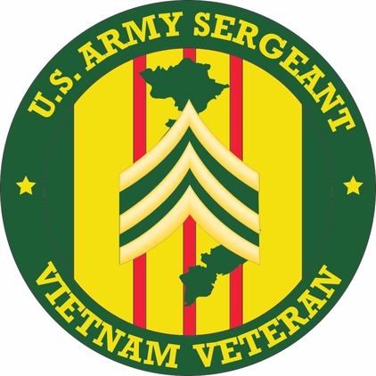 U.S. Army Sergeant Vietnam Veteran Decal