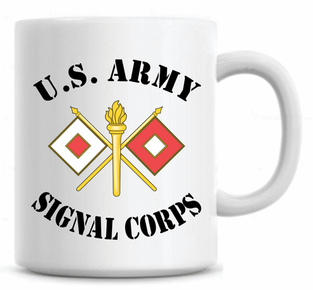 U.S. Army Signal Corps 11oz Coffee Mug