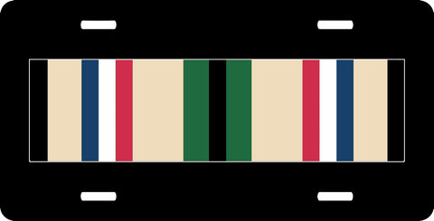 U.S. Army Southwest Asia Service Medal Ribbon License Plate