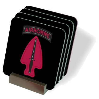 U.S. Army Special Operations Command Coasters - Set of 4