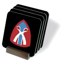 U.S. Army Support Thailand Coasters - Set of 4