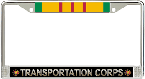 U.S. Army Transportation Corps Vietnam Veteran License Plate Frame