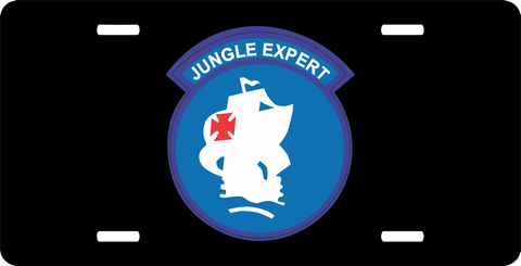 U.S. Army USARSO Jungle Expert License Plate