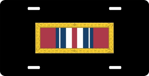 U.S. Army Valorous Unit Award Ribbon License Plate