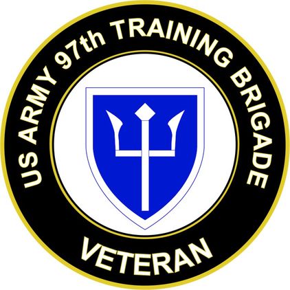 U.S. Army Veteran 97th Training Brigade Decal Sticker