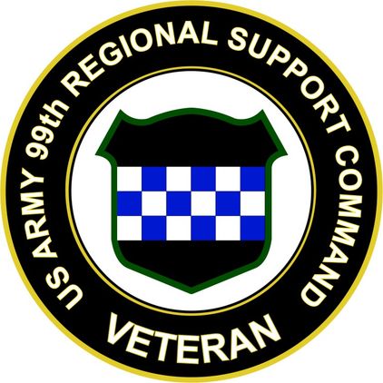 U.S. Army Veteran 99th Regional Support Command Sticker Decal