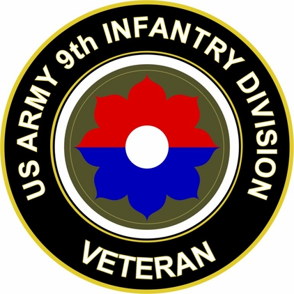 U.S. Army Veteran 9th Infantry Division Sticker Decal
