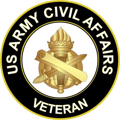 U.S. Army Veteran Civil Affairs Sticker Decal