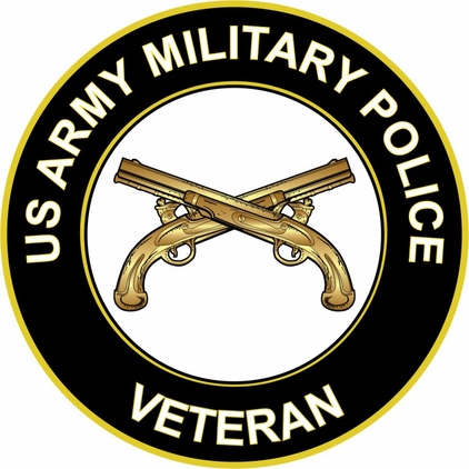 U.S. Army Veteran Military Police Sticker Decal