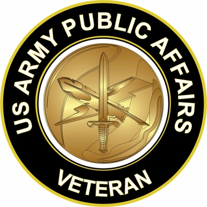 U.S. Army Veteran Public Affairs Sticker Decal