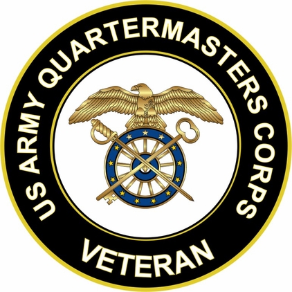 U.S. Army Veteran Quartermaster Corps Sticker Decal