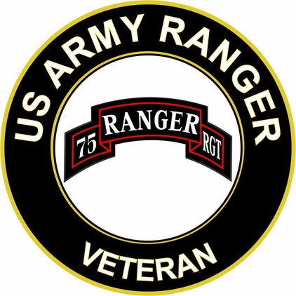 U.S. Army Veteran Airborne Rangers Sticker Decal
