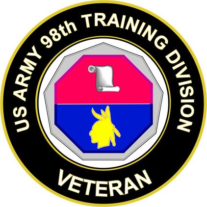 U.S. Army Veteran Training Division Unit Crest Sticker Decal