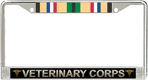 U.S. Army Veterinary Corps Gulf War Veteran License Plate Frame