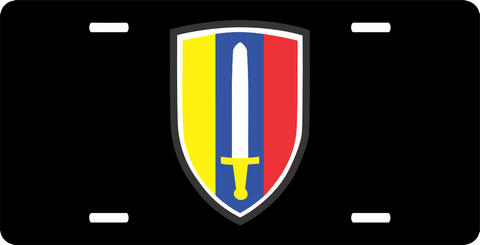 U.S. Army Vietnam USARV License Plate