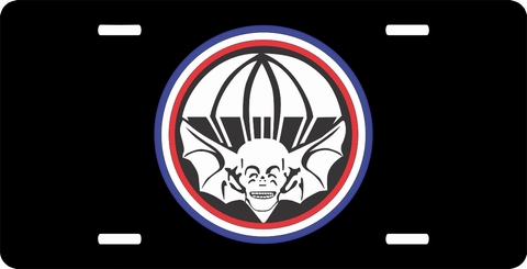 U.S. Army Widowmakers 502nd License Plate